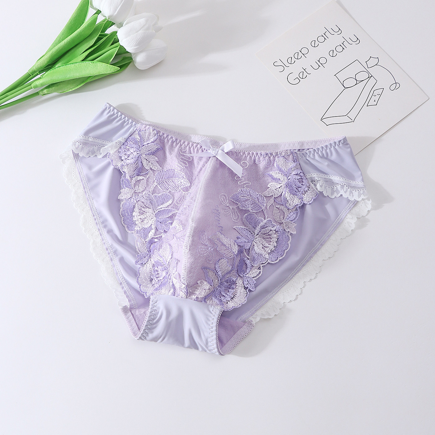 High Quality Man Lace Floral E - Boxer Brief Pack Cotton recension och pris