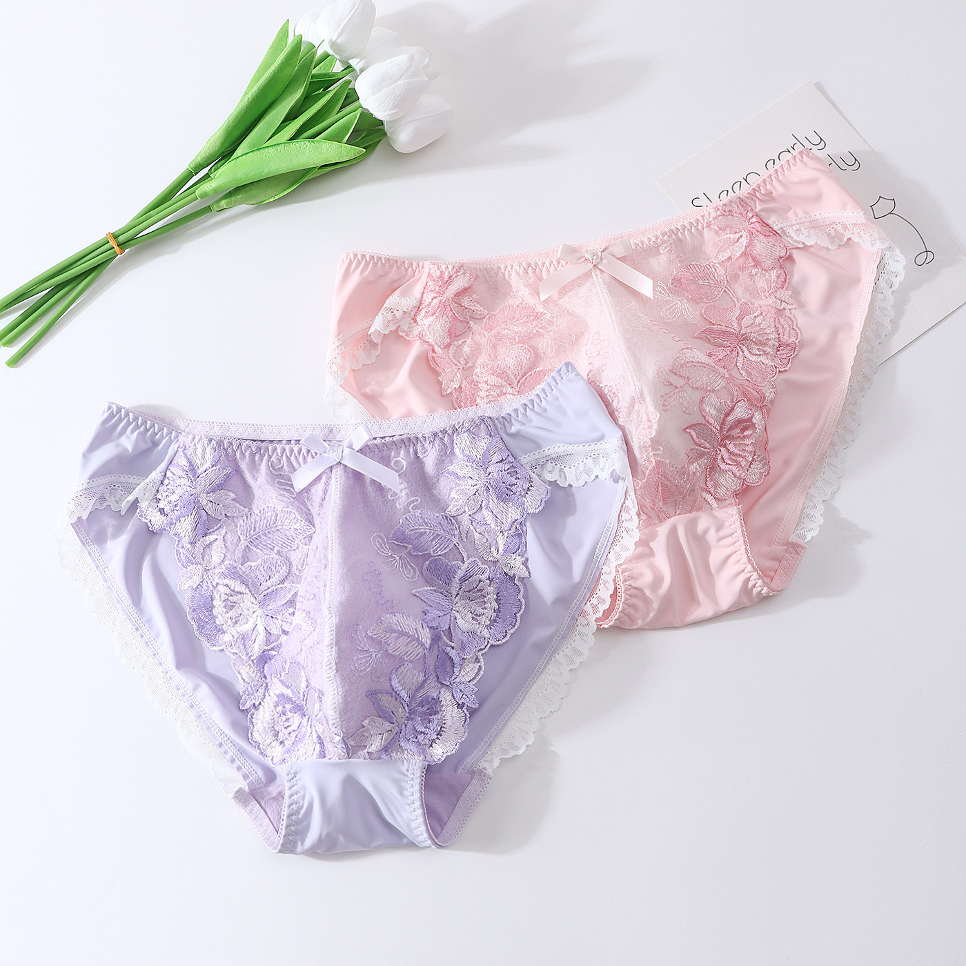 High Quality Man Lace Floral E - Boxer Brief Pack Cotton recension och pris