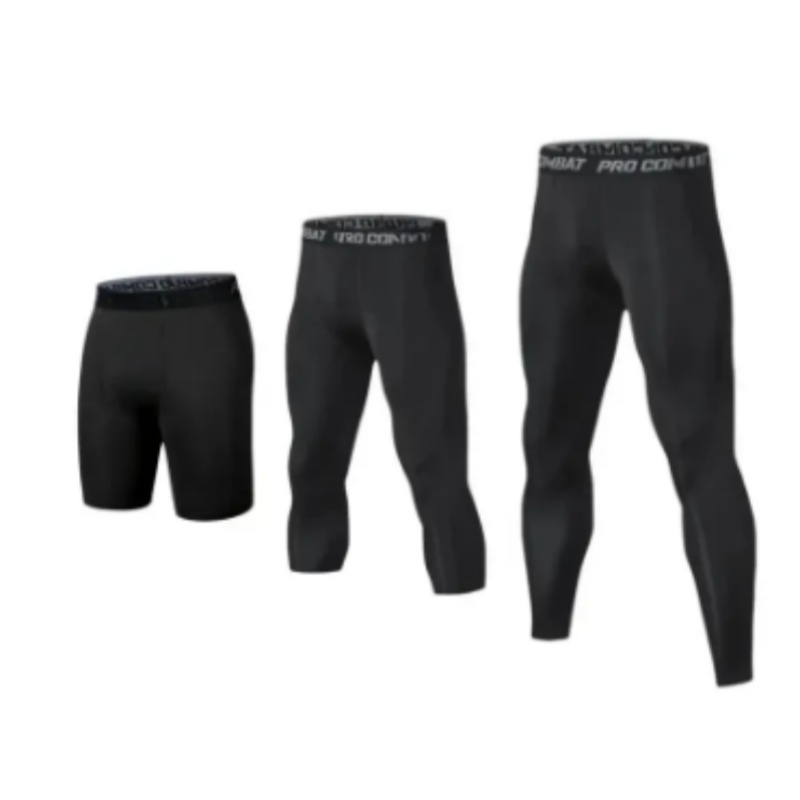 Men's Cool Dry Leggings Sports - Compression Shorts Athletes recension och pris