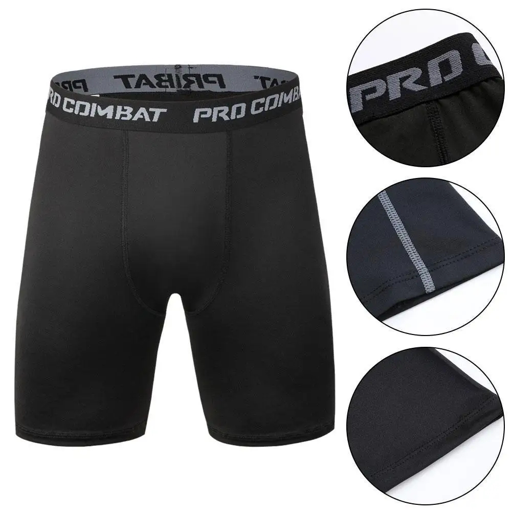 Men's Cool Dry Leggings Sports - Compression Shorts Athletes recension och pris
