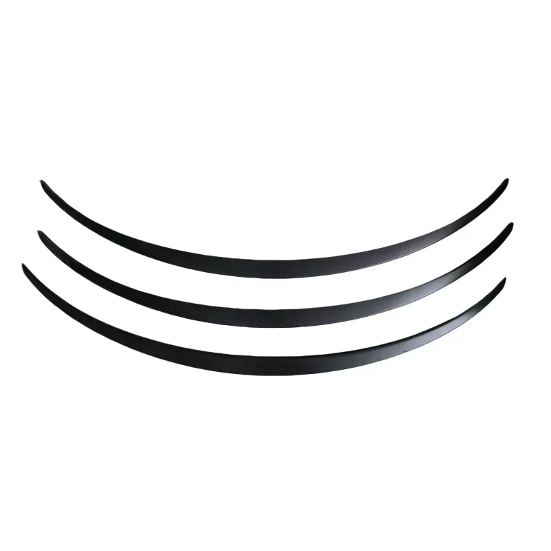 True Carbon Fiber Rear Spoiler - Bamboo Fiber Trunk recension och pris