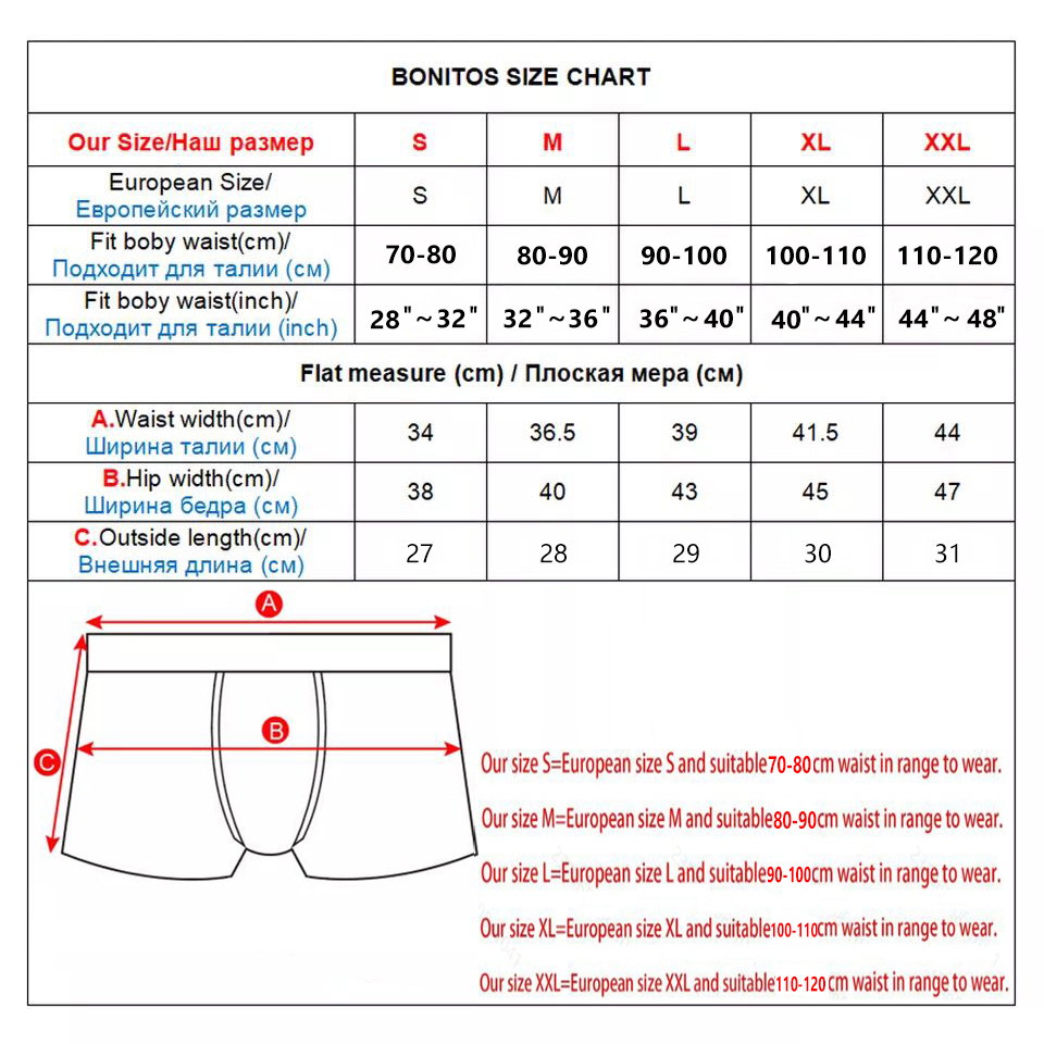 5 Pieces Print Cotton Men Unde - Boxer Brief Pack Cotton recension och pris