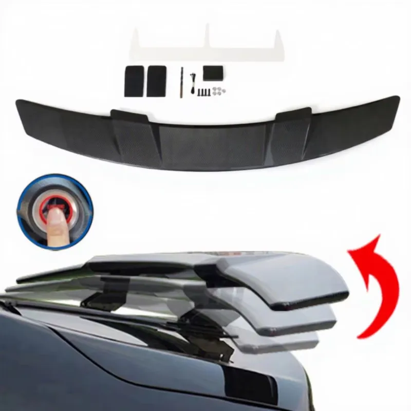 Carbon Fiber Spoiler Automatic - Bamboo Fiber Trunk recension och pris