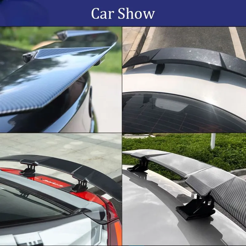 Carbon Fiber Spoiler Automatic - Bamboo Fiber Trunk recension och pris