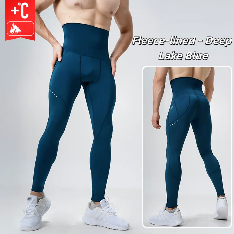 Men High Waist Compression Leg - Compression Long Pant recension och pris